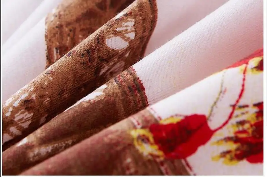 Постельные принадлежности Сельский Цветок стереоскопический 3 d лист 4