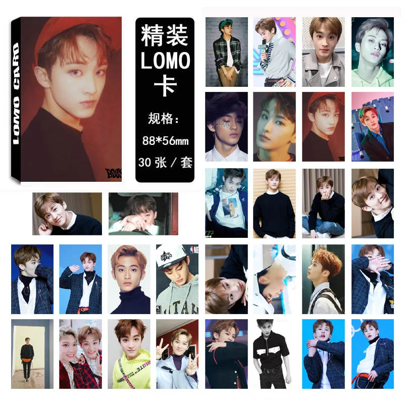 Альбом KPOP NCT 127 U 30 шт./компл. фотооткрытки DIY ломо карта открытка каваи Канцтовары