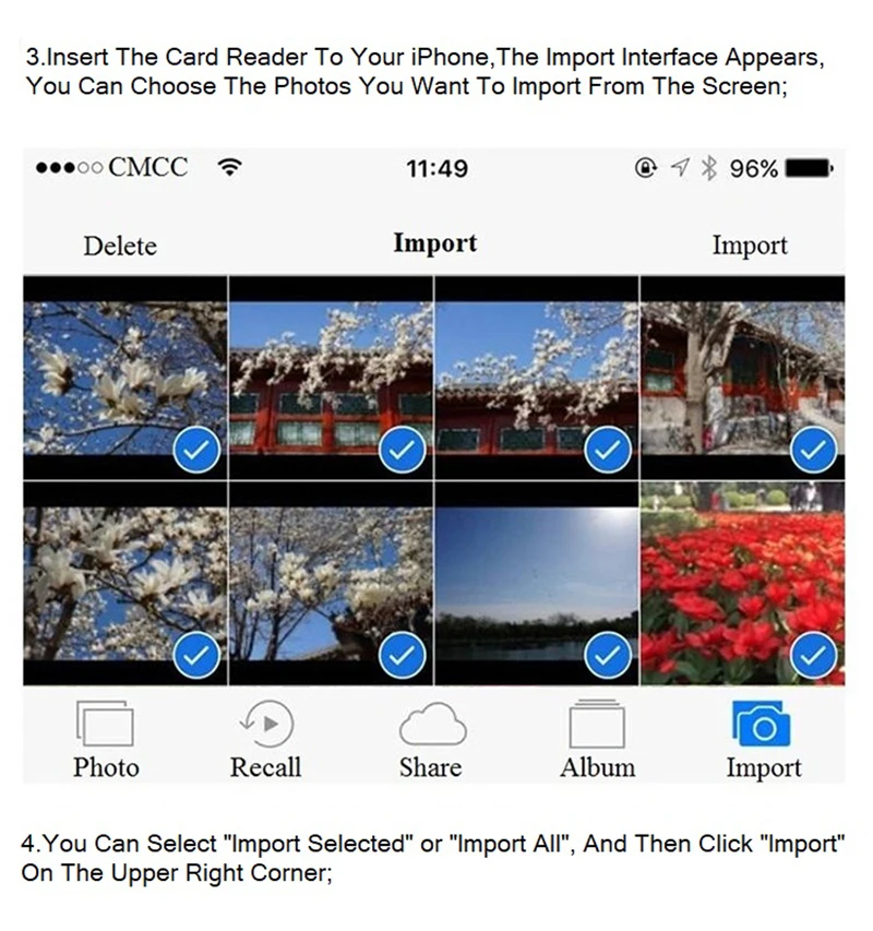 IOS 12 OTG телефон Micro SD карта адаптер Комплект подключения разветвитель подключения SLR высокоскоростной 3,0 фото памяти для iphone 7 8 x ipad