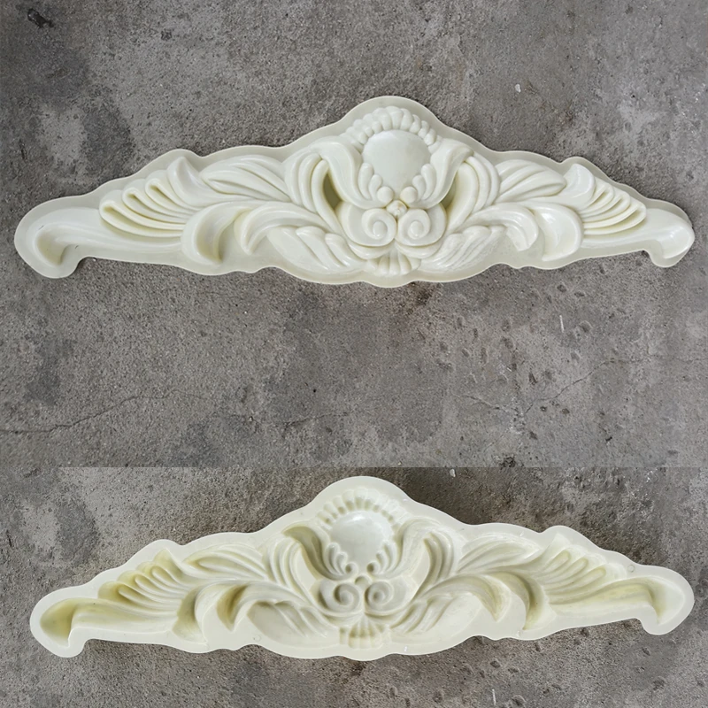 

H30*L120cm (11.81 * 47.27in) GRC ABS Plastic Sun Rise Cloud Precast Texture Home Decoration/ Villa Wall Concrete Applique Mold
