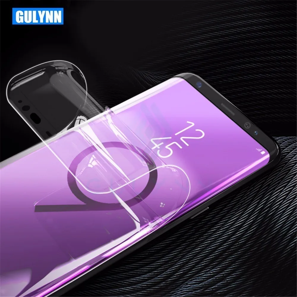 Защитная нано пленка 3D на весь экран для Samsung Galaxy S8 Plus S7 S6 Edge S10 S9 S10E Note 8|film for