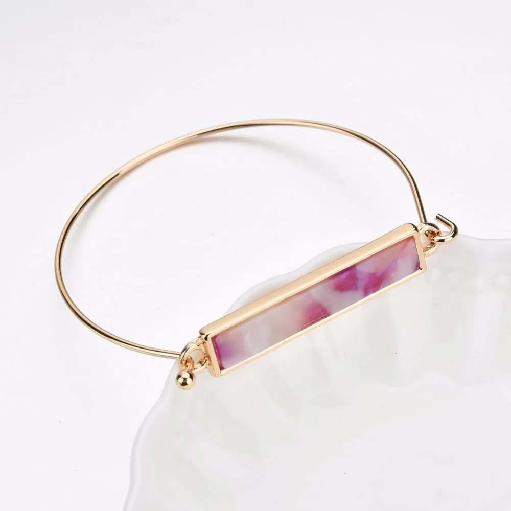 MESTILO браслет в простом стиле и для женщин Акриловые геометрические провода