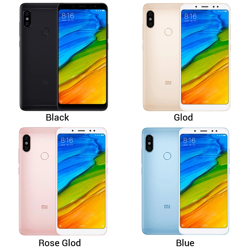 Xiaomi Redmi Note 5 3 Гб ОЗУ 32 ПЗУ Восьмиядерный процессор Snapdragon 636 99 "18:9 полноэкранный