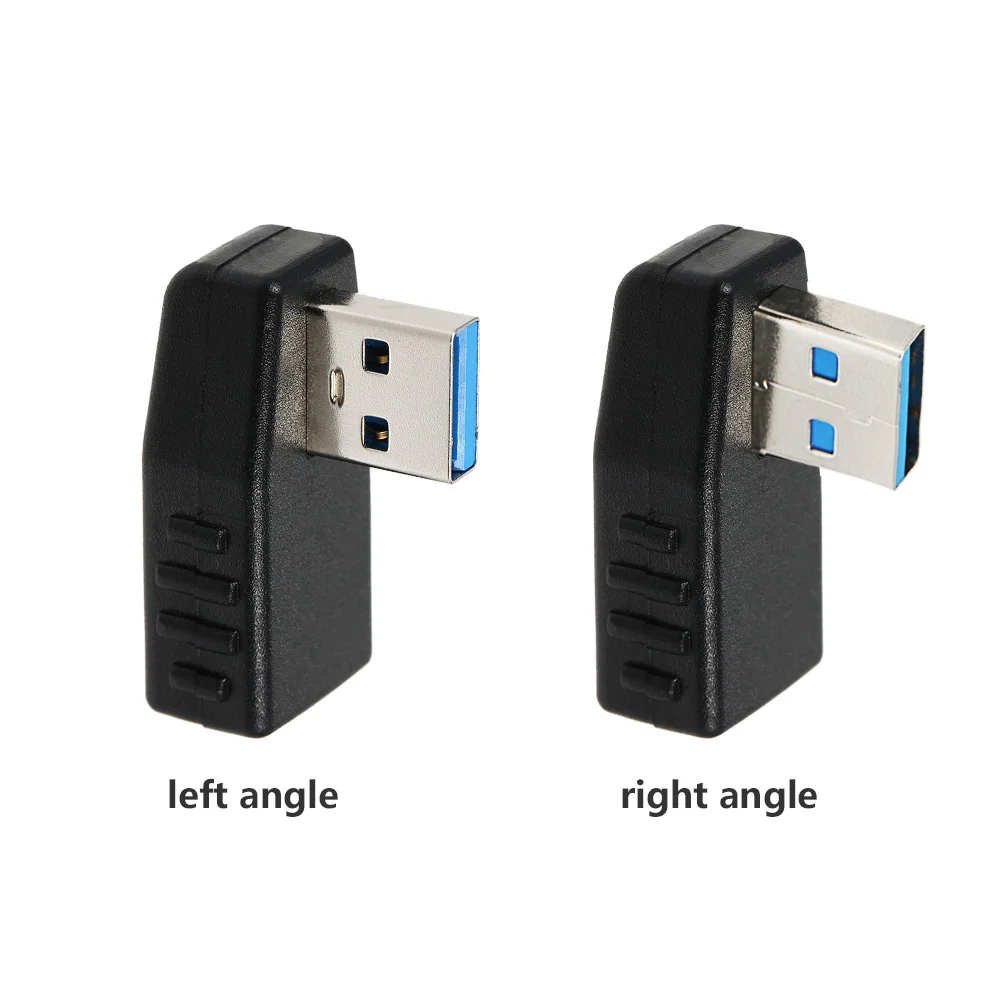 Адаптер USB 3 0 Вертикальный штекер-гнездо под прямым углом ТИП A адаптер