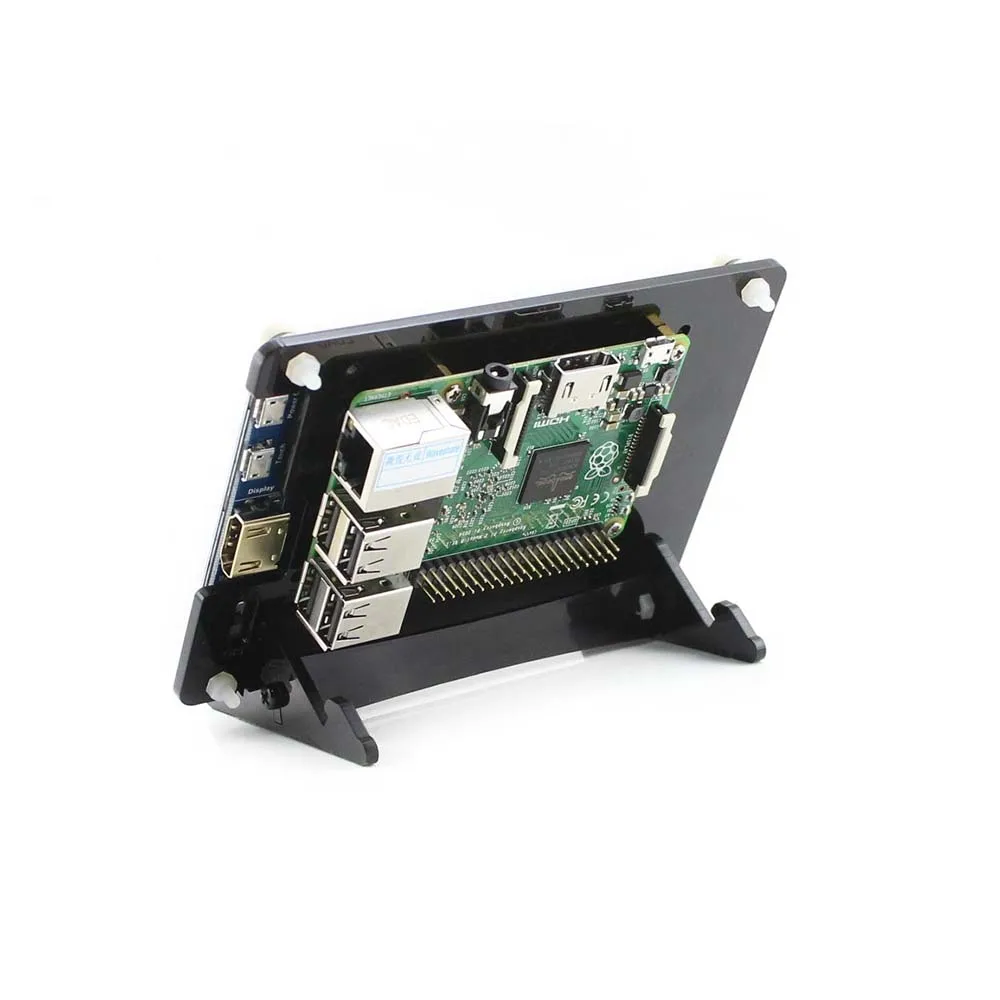 

5inch HDMI LCD (B) (with bicolor case) 800*480 Touch Screen Tablet for all Raspberry Pi & Banana Pi