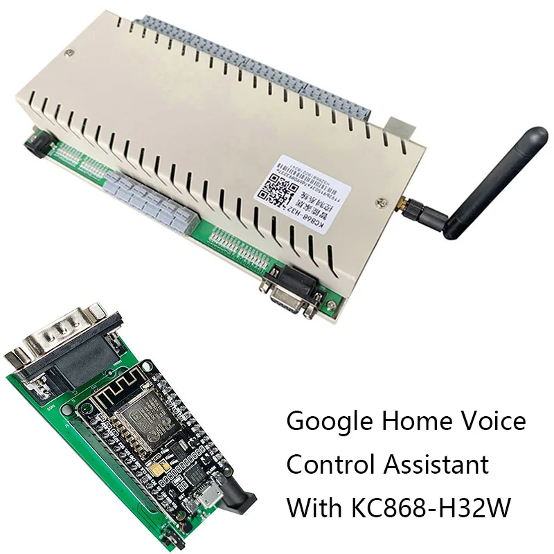 Google Home Голосовое управление помощник для KC868 светильник переключатель модуль автоматизации умного дома управление Лер пульт дистанционного управления реле Domotica - Комплект: Assistant-GoogleH32W