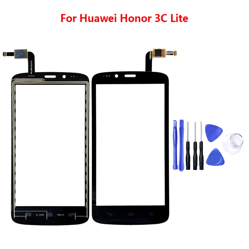 Zerosky сенсорный экран для huawei Honor 3C Lite дигитайзер панель Стекло Объектив сенсор