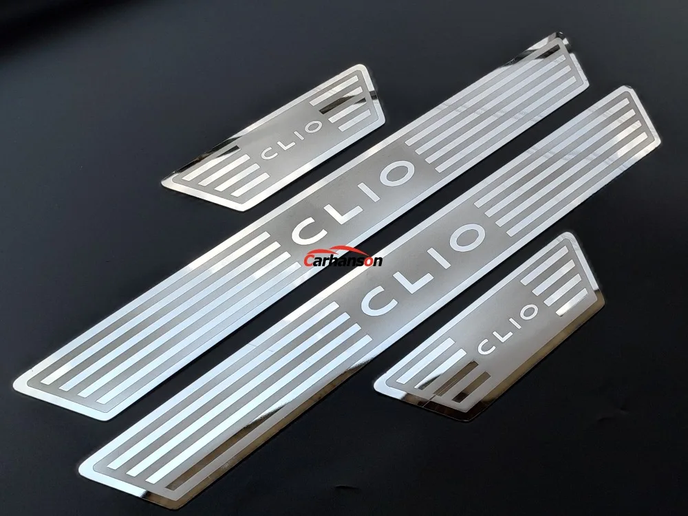 Автомобильные аксессуары для Renault CLIO IV clio 4 накладки на пороги, нержавеющие двери и подоконники, педали, наклейки для стайлинга автомобилей