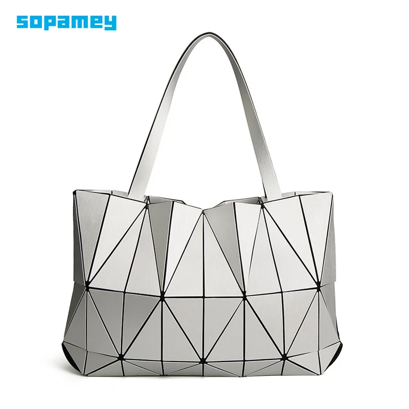 Модные женские сумки на плечо сумочка Bao с геометрическим рисунком и стразами