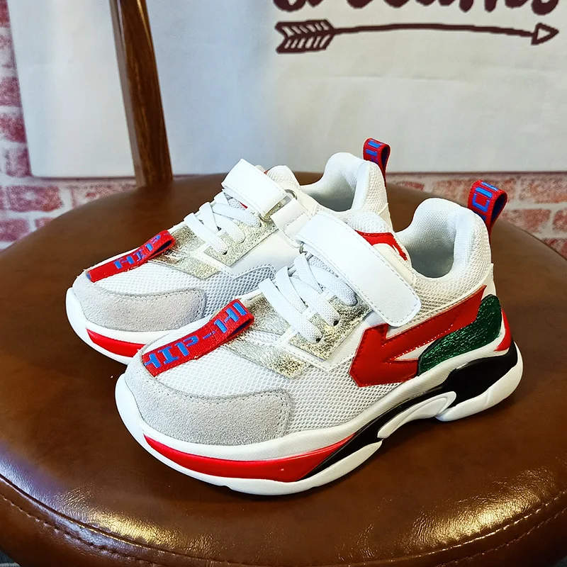 Новинка 2018 года Детские кроссовки повседневная обувь для девочек и мальчиков на