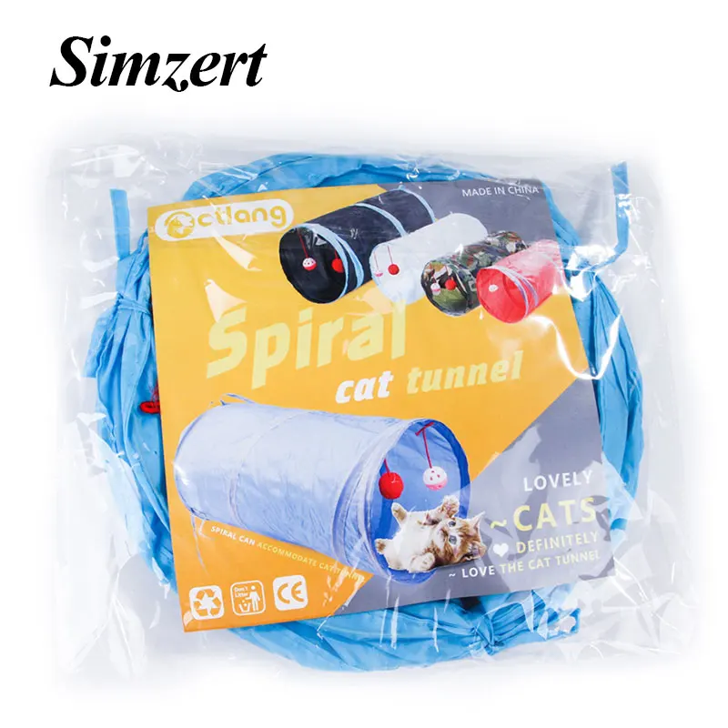 Simzert кошка игрушка складывый шатер может вместить термоусадочная пленка