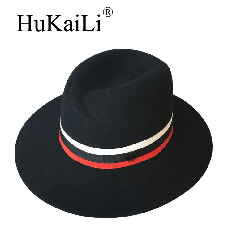 Двойной черный металлический логотип abnormity Хомбург трехцветный прошитый джаз