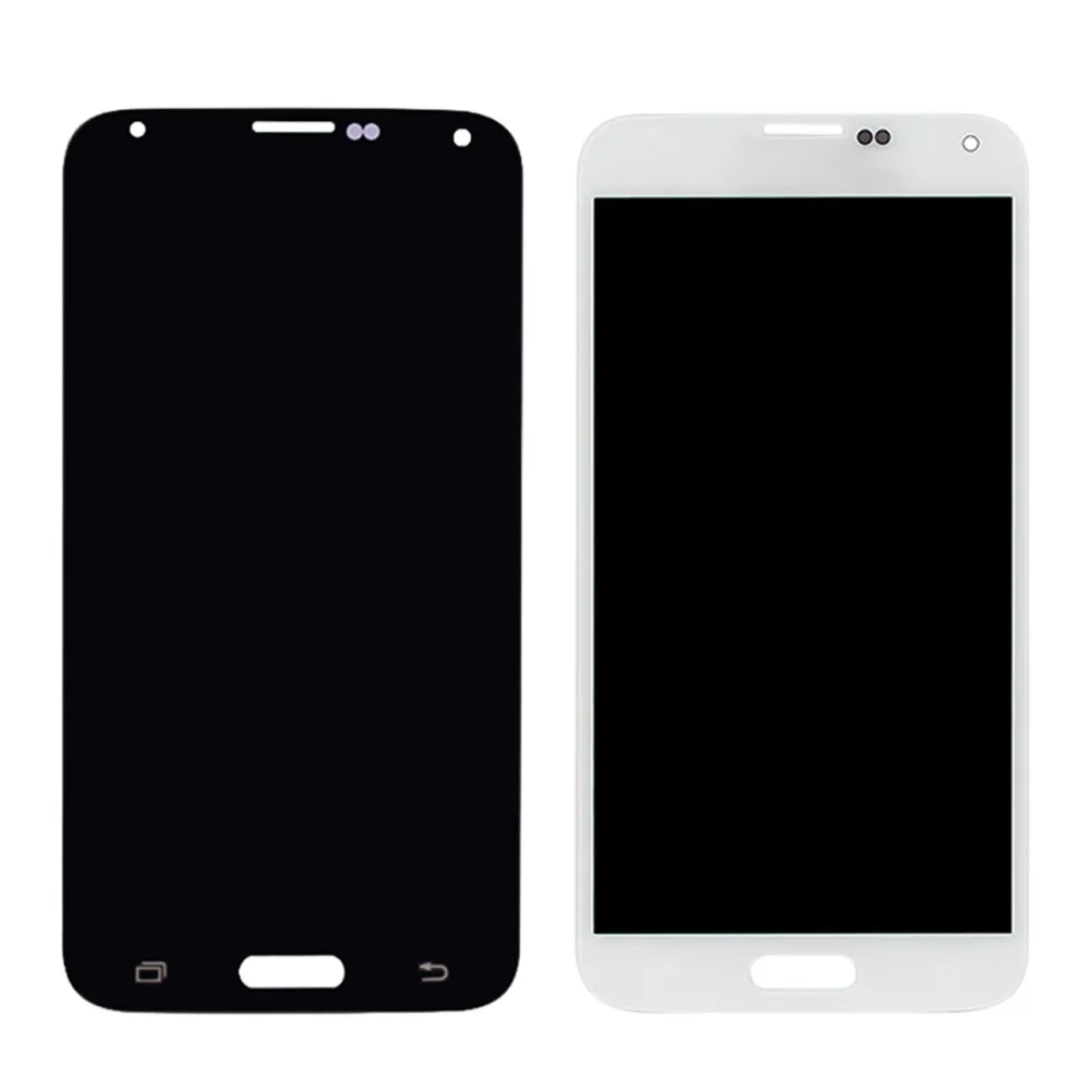 AMOLED G900F ЖК дисплей для SAMSUNG Galaxy S5 G900M G900A G900T G900FD сенсорный экран протестирован