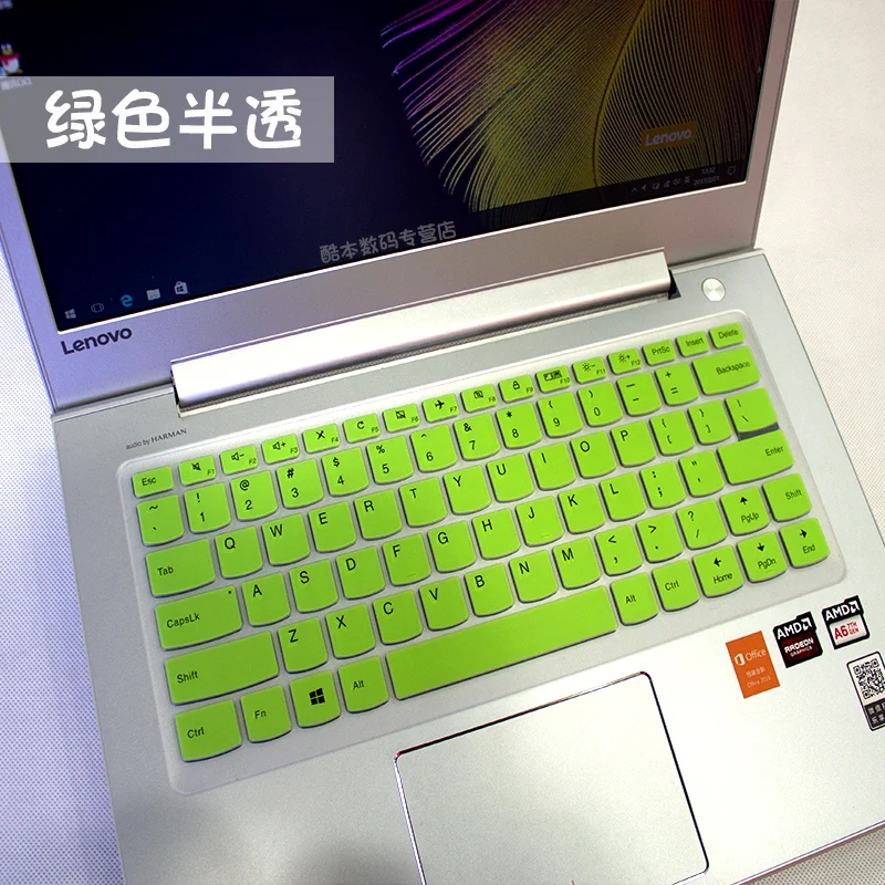 Силиконовая Защитная пленка для Lenovo V310 14 IdeaPad 310S YOGA 710 15|silicone keyboard protection|keyboard protective