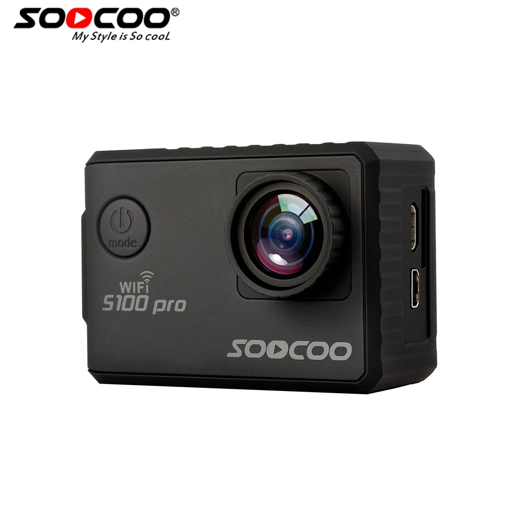 Soocoo на голос и Дистанционное управление s100pro Wi Fi 4 К действие Камера 2.0 Сенсорный