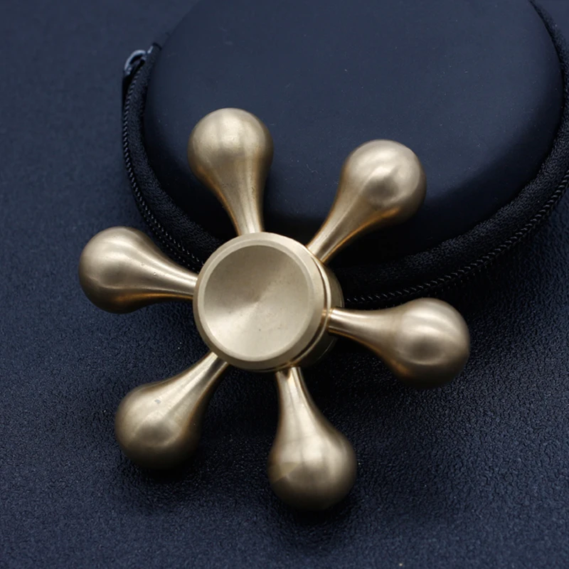 Колесо обозрения рука Spinner Непоседа игрушки латунь EDC сенсорными фокус счетчик