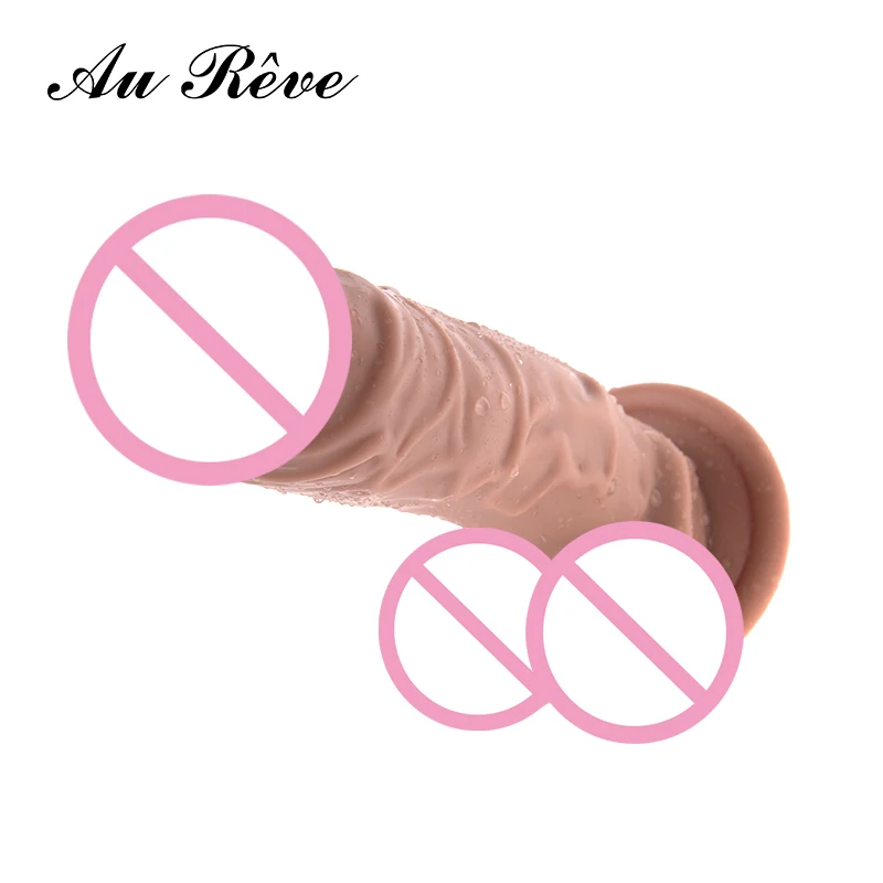 Реалистичный фаллоимитатор силиконовый присоска ремешок на Pegging Sucker Dick Женский