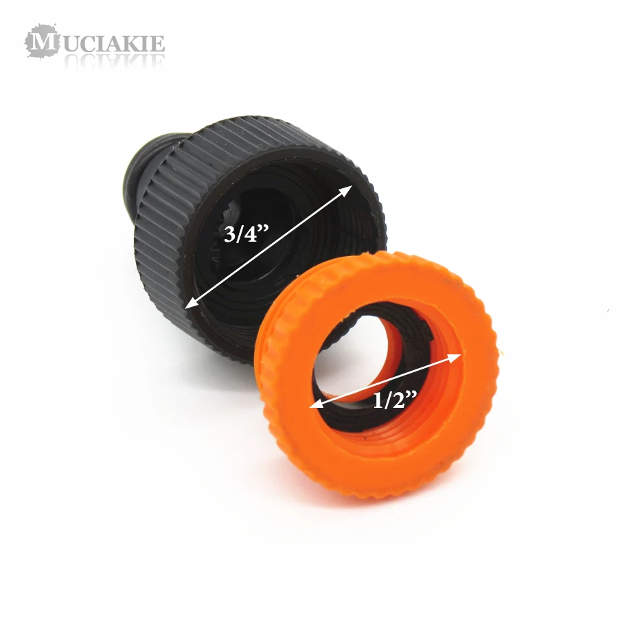 MUCIAKIE 2 шт. 1/2 'Ɖ/4'' гнездовая нить быстрый соединитель садовый шланг для