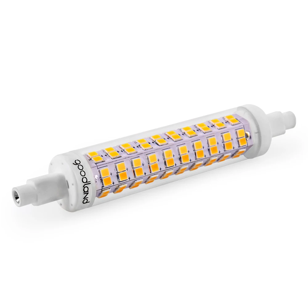 Светодиодная лампа Goodland R7S 78 мм 118 5 Вт 10 светодиодная переменного тока 110 В 220 SMD 2835