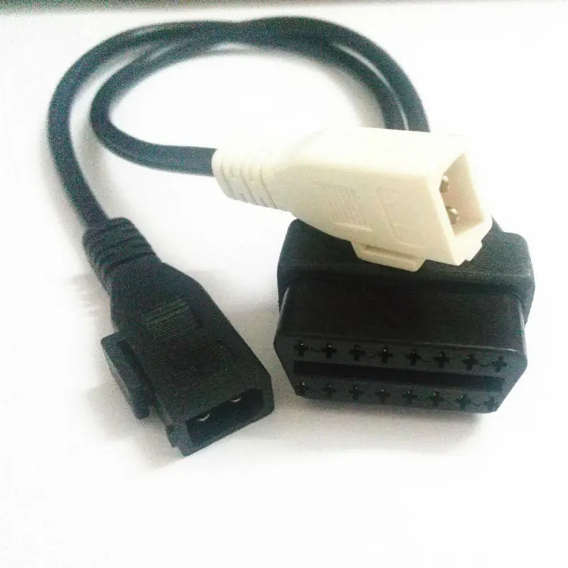 OBD 2 кабель VAG для Audi/VW/Seat/Skoda 2x2 + к 16 контактный гнездовой диагностический