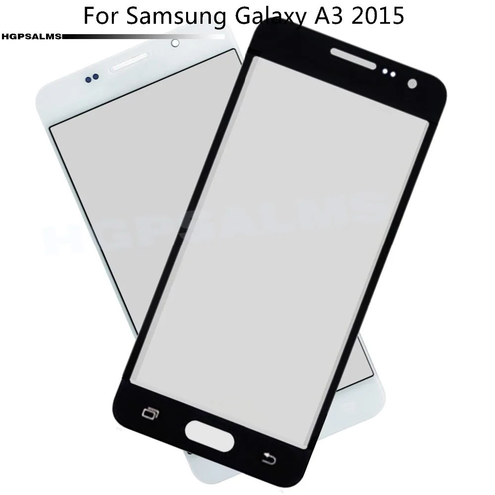 Для samsung Galaxy A3 2015 A300 A3000 A300F A300H передний экран Внешний стеклянный объектив