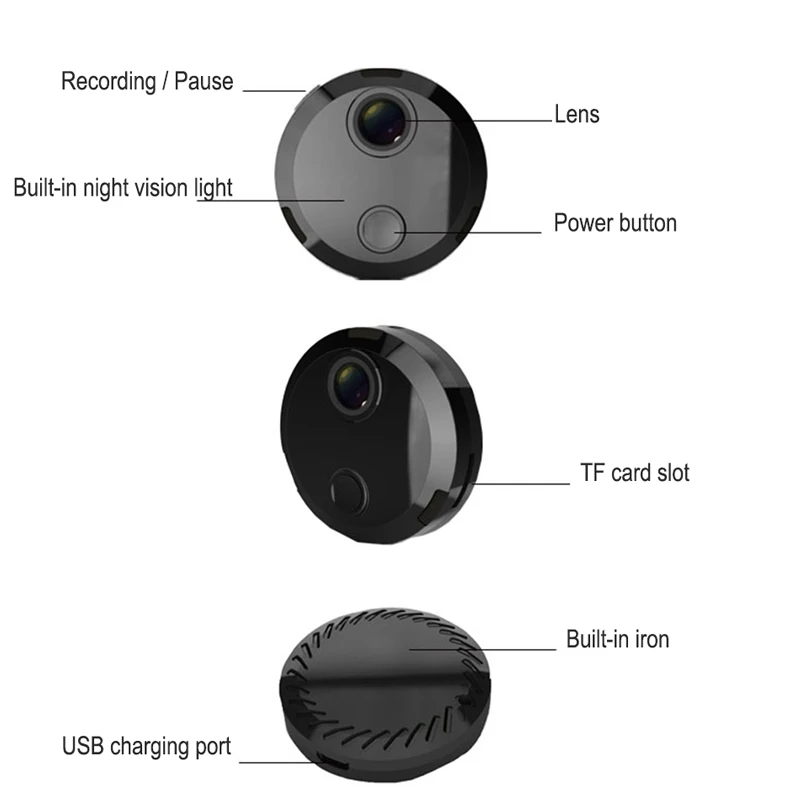 HDQ15 HD 1080P Wifi мини камера IP умная сетевая ИК Ночное Видение датчик движения DV DVR