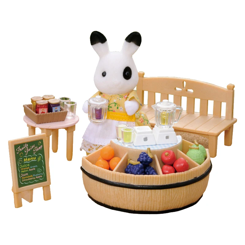 Кукла Sylvanian Families барная игрушка с фруктовым соком аксессуары для игр детский