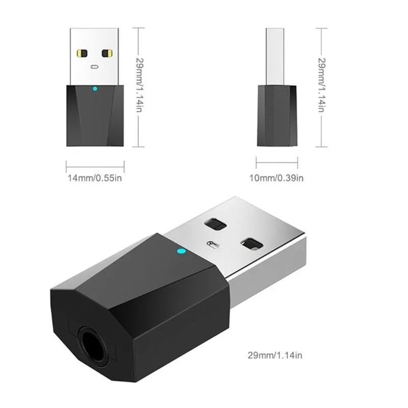 Для Bluetooth адаптера 4 2 3 5 мм разъем мини для ПК Автомобильный компьютерный