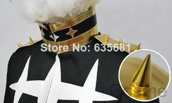 Cos Cosplay KILL la Houka Inumuta косплей костюм набор одежды черная и Золотая форма Ultimate три