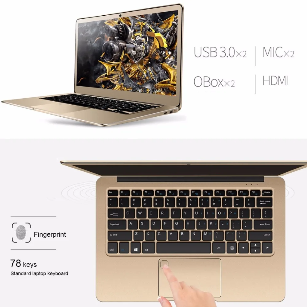 Ноутбук onda Xiaoma 31, 13,3 дюймов, 4 Гб ОЗУ, 64 Гб ПЗУ, Windows 10, Intel Apollo Lake N3450, четырехъядерный ноутбук, двойной WiFi