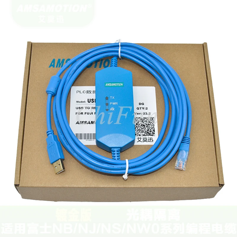 Применимо к кабелю программирования PLC серии NB/NJ/NS/NW0 USB CNV3 + линия загрузки