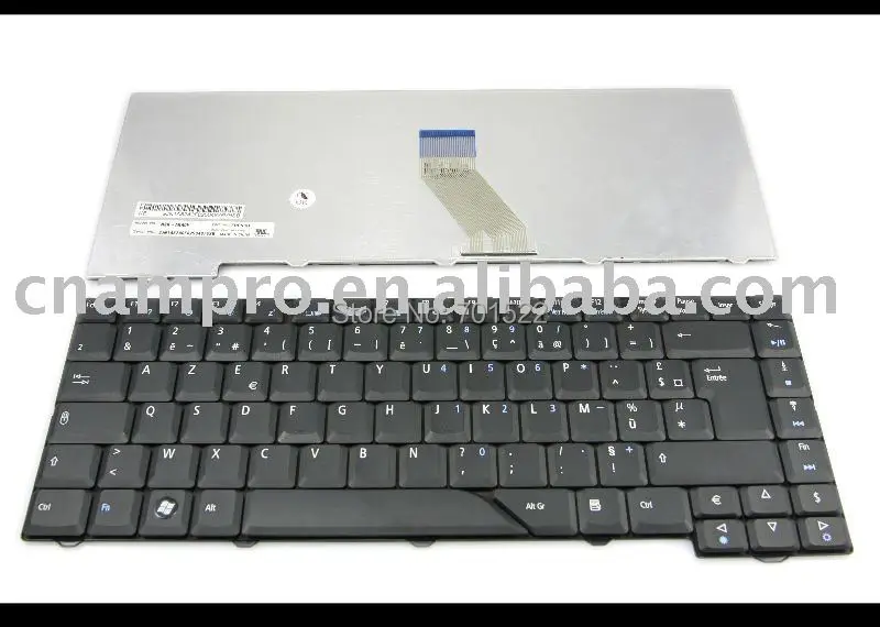 

New Laptop keyboard for Acer Aspire 4330 5230 5530G 5730 5930 6920 Emachines E510 Black French FR AZERTY Clavier - NSK-AKA0F