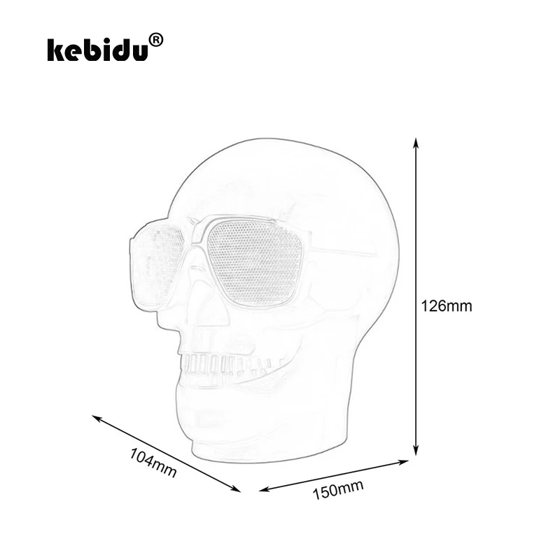 Bluetooth Колонка kebidu 4 цвета|skull speaker|bluetooth speakerspeaker wireless |