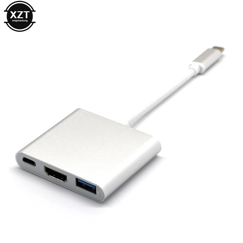 Высококачественный USB-концентратор с Type C на HDMI 3 0 USB-адаптер несколькими портами