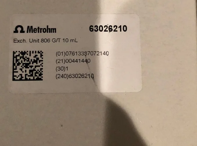 Для Metrohm 6.3026.210 10 мл обмен единицы титратора аксессуары 63026210|Дисководы гибких