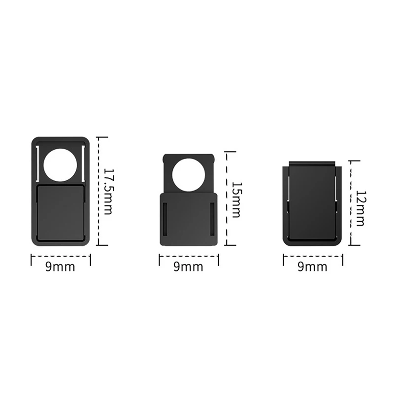 1pc WebCam Cover Shutter Ultrathin Camera Shield Stickers for Notebook PC Tablet Anti-Hacker Peeping Protection Privacy Cover