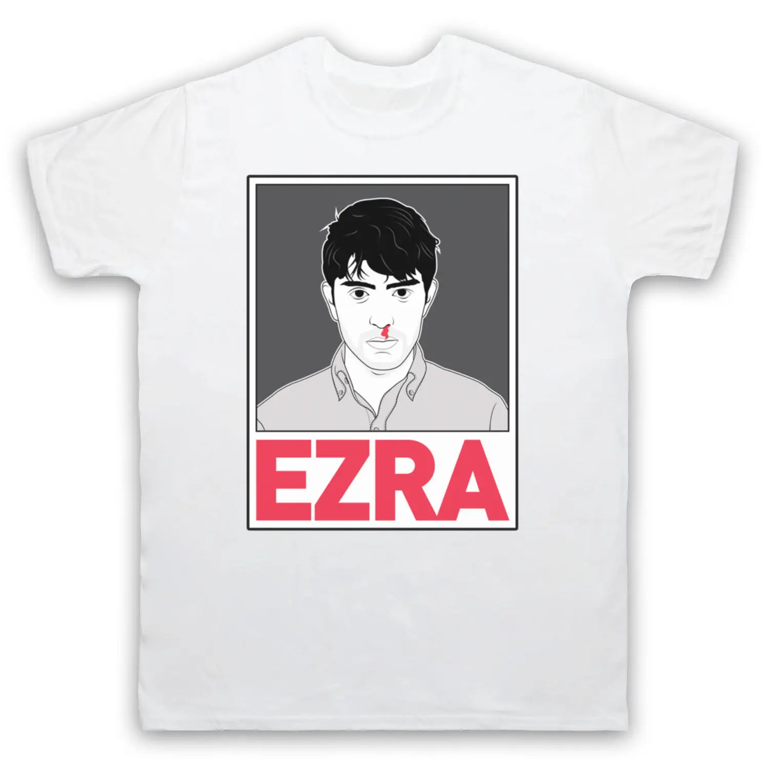 Для женщин футболка EZRA FURMAN в гарпуны неофициальный женская инди-группа | Женская