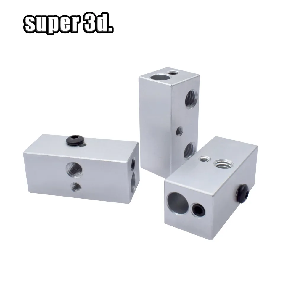 1/2 шт. алюминиевые нагревательные блоки для 3D принтера|3d printer|printer 3d3d color printer |