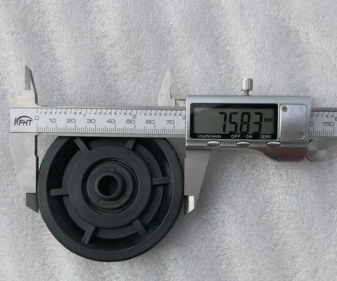 Шкив кабеля, 3," Диаметр с 3/8" отверстие кабеля puley, 4," Диаметр e двойной костыль для шкивов запасные части - Цвет: Бежевый