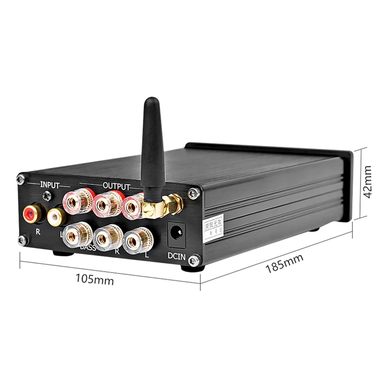 Tpa3116 усилитель сабвуфера 2,1 Hifi Bluetooth 5,0 Цифровые усилители мощности 50 Вт x 2+ 100 Вт для динамика для домашнего кинотеатра компьютера