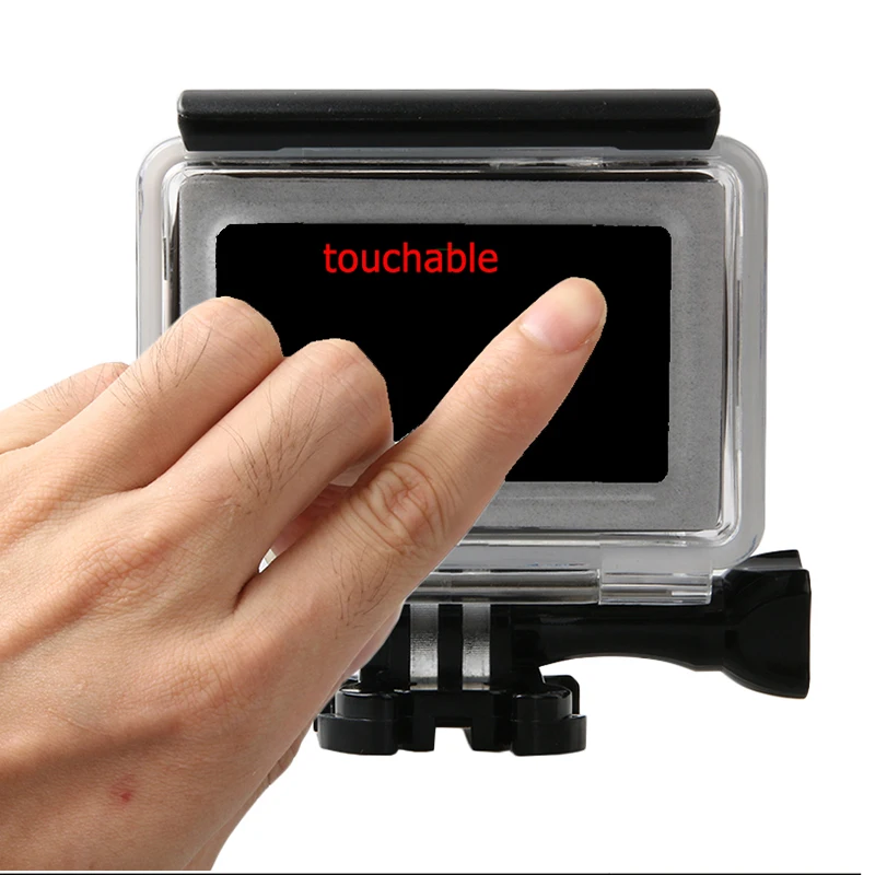 Tekcam 40 м сенсорный водонепроницаемый корпус с сенсорной задней крышкой