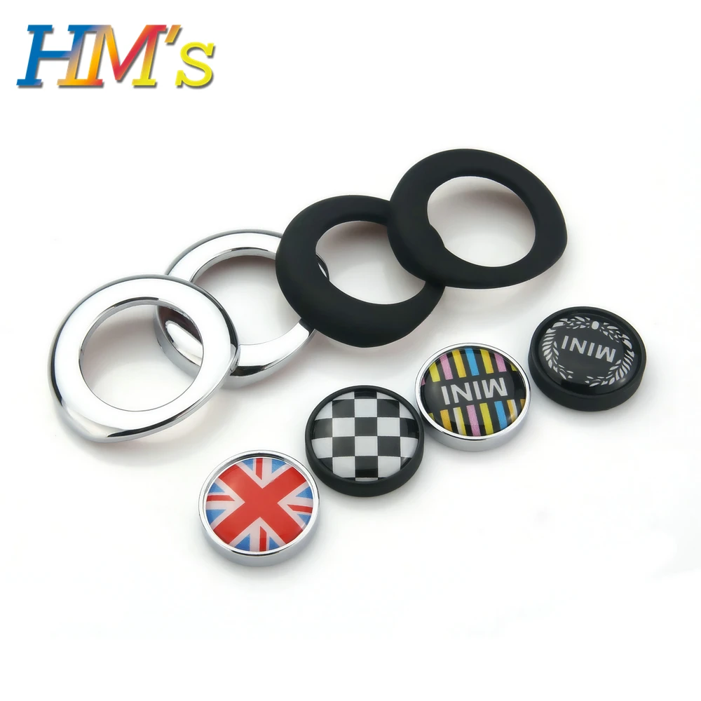 Для MINI Coutryman R56 R55 R57 R58 R59 R61 R60 Clubman автомобильный Стайлинг кнопка Start Stop наклейка крышка для MINI Cooper аксессуары