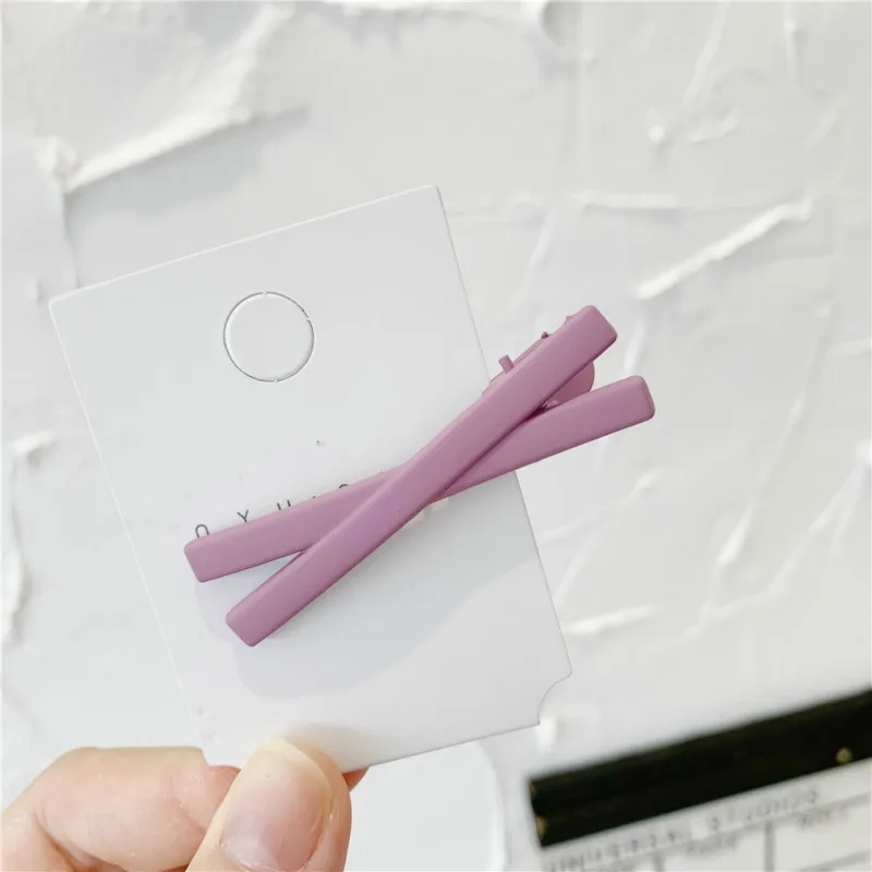 1 шт. заколки для волос с крестиками изящная заколка вечеринки разноцветные