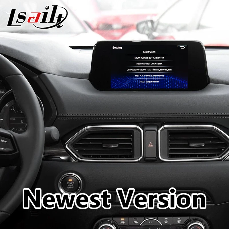 Автомобильный мультимедийный видеоинтерфейс Lsailt Android 9 0 для Mazda CX-5 2013-20 поддержка