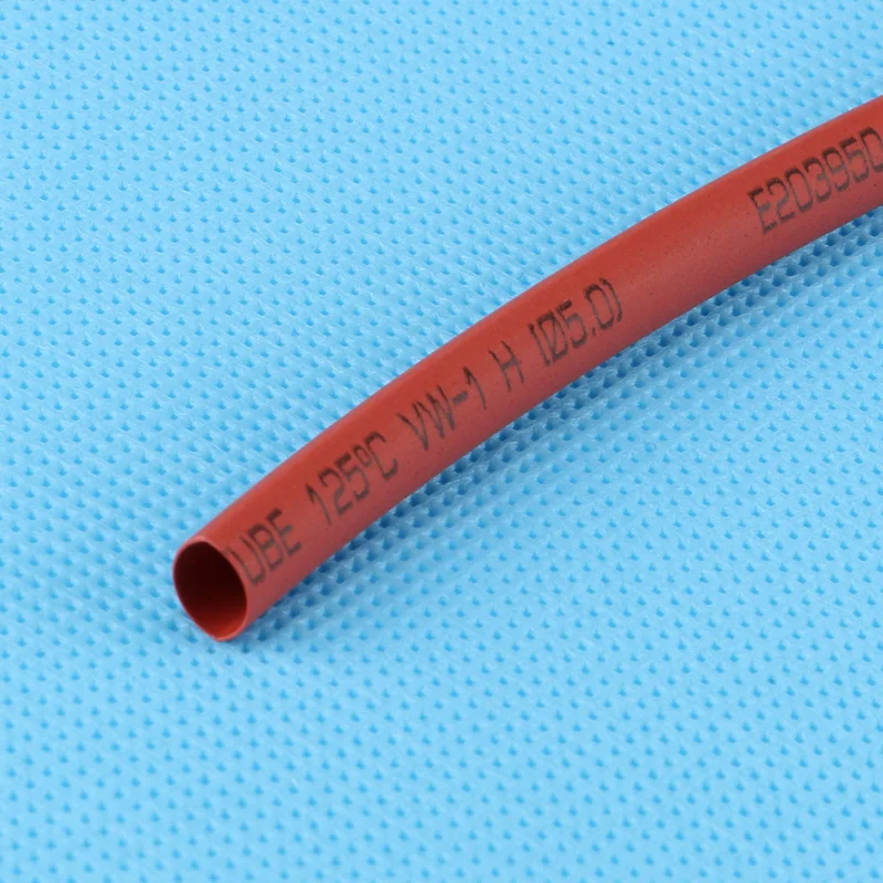 1 м/шт. 5 мм термоусадочная трубка для обмотки проволоки 2:1 термоизоляция материал