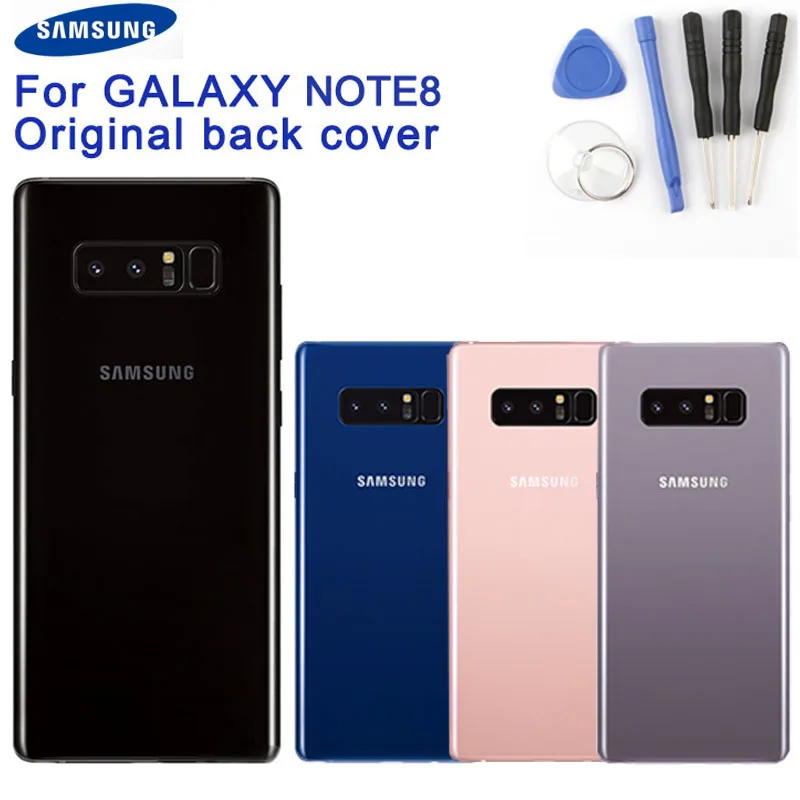 Оригинальный чехол для Samsung Galaxy Note 8 Note8 N9500 N9508 n9950f из стекла на заказ|Бамперы| |