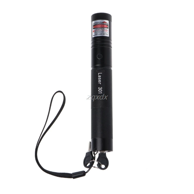 1mW 650nm 301 Red световая лазерная ручка Pointer Lazer с регулируемым фокусом и видимым лучом