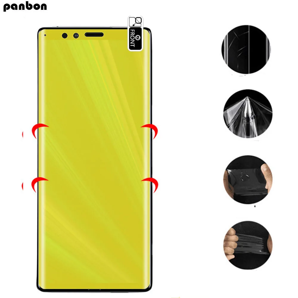 

Гидрогель пленка для sony xperia 1 10 плюс полный охват Экран гвардии