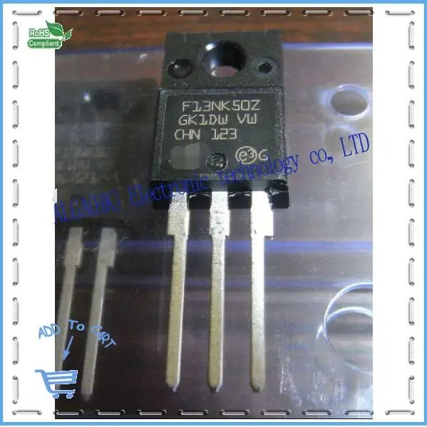 

F13NK50Z 13NK50 good measure of imports disassemble FET
