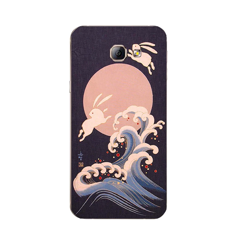 For Samsung Galaxy A8 2016 Shell for J5 2015 / 2017 Case J500 J510 J530 Cover Soft TPU Classical Printing Coque |